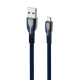 کابل میکرو یو اس بی فست شارژ Hiska LX-293 5A 1m