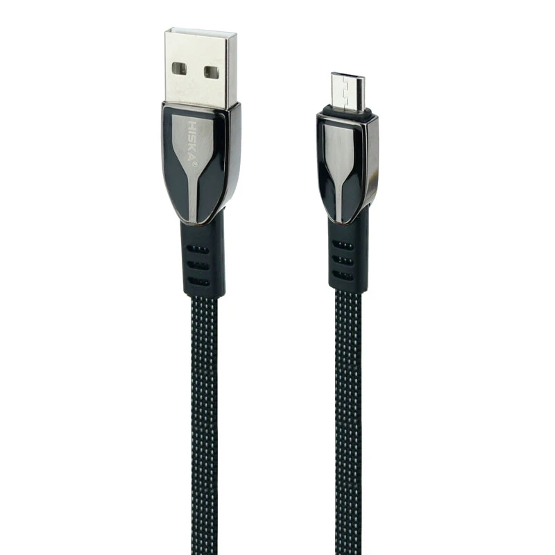 کابل میکرو یو اس بی فست شارژ Hiska LX-293 5A 1m