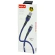 کابل میکرو یو اس بی فست شارژ Hiska LX-293 5A 1m