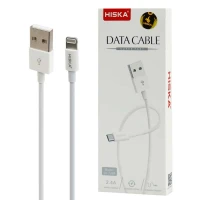 کابل آیفونی Hiska LX-726R 2.4A 1m