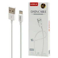 کابل میکرو یو اس بی Hiska LX-726R 2.4A 1m