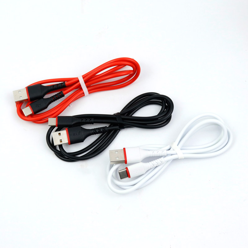 کابل تایپ سی فست شارژ Hiska LX-728R 2.4A 1m