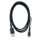 کابل میکرو یو اس بی فست شارژ K-net K-CUMB2012 1.2m