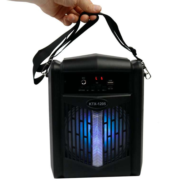 اسپیکر بلوتوثی رم و فلش خور KTX-1205 + میکروفون و ریموت کنترل