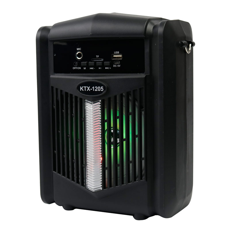 اسپیکر بلوتوثی رم و فلش خور KTX-1205 + میکروفون و ریموت کنترل