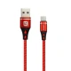 کابل کوتاه کنفی فست شارژ Kaimax 3A Type-C 30cm شرینک