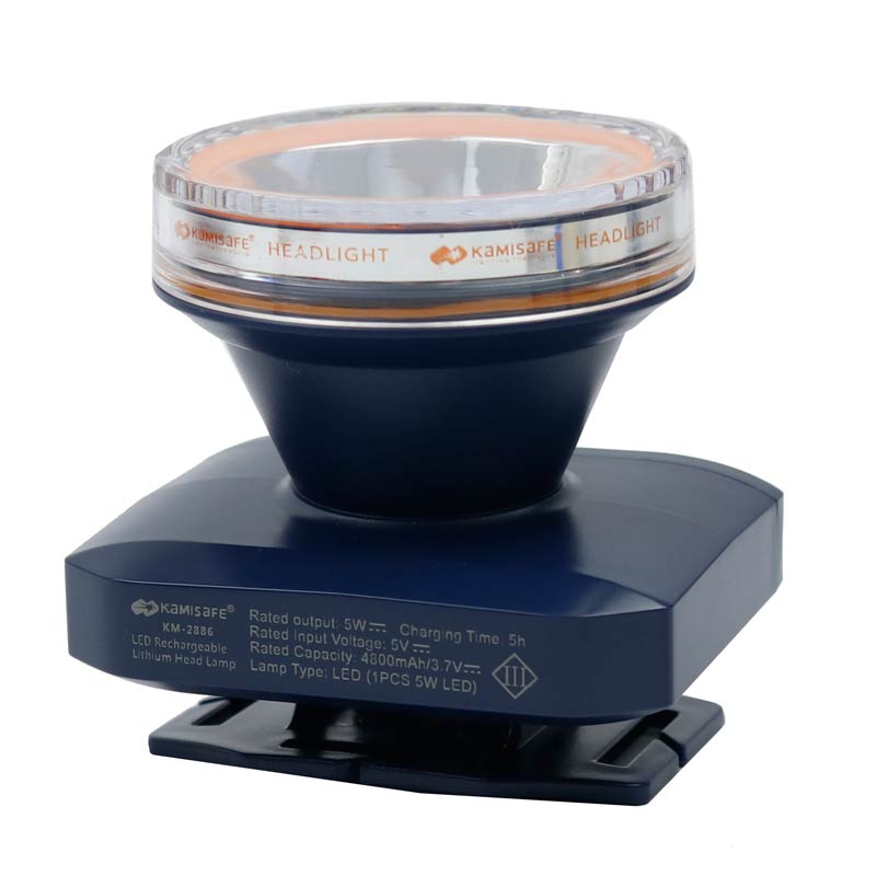 چراغ قوه پیشانی هدلایت شارژی Kamisafe KM-2886 5W