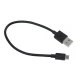 کابل کوتاه میکرو یو اس بی KingStar K60A 2.1A 25cm