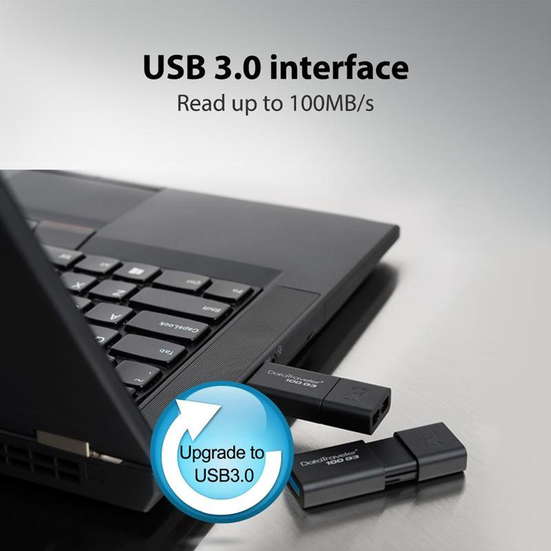 فلش 32 گیگ کینگستون Kingston DataTraveler 100 G3 USB3.0