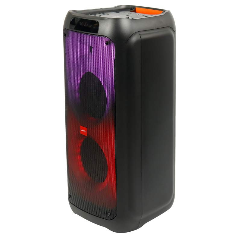 اسپیکر چمدانی بلوتوثی رم و فلش خور Leitu Party Box 1000 TWS + میکروفون و ریموت کنترل