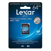 رم اس دی 64 گیگ لکسار Lexar Premium SD U1 45MB/s