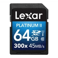 رم اس دی 64 گیگ لکسار Lexar Premium SD U1 45MB/s