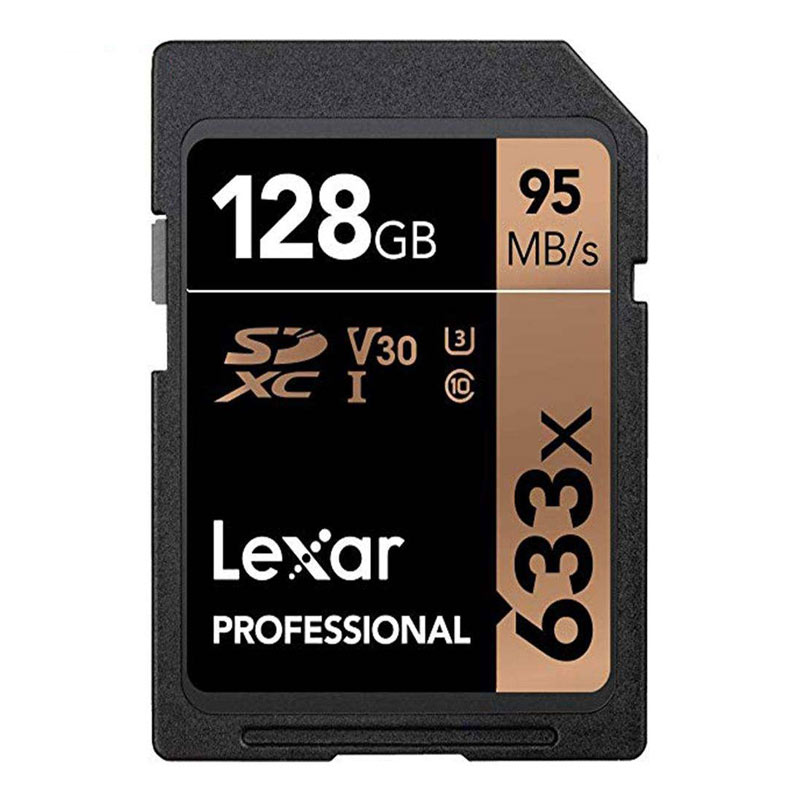رم اس دی 128 گیگ لکسار Lexar Professional 633X U3 C10 95MB/s