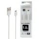 کابل میکرو یو اس بی فست شارژ MGE 2A 1m