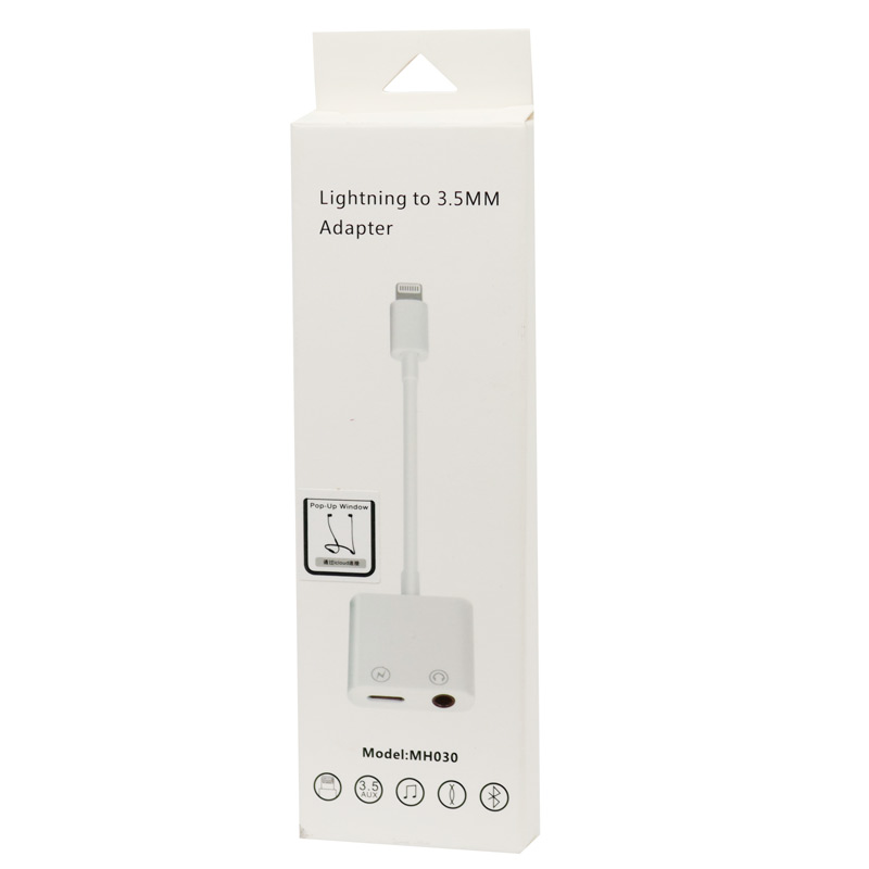 تبدیل بلوتوثی MH030 Lightning to AUX / Lightning 10cm