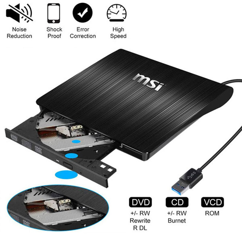 DVD رایتر اکسترنال ام اس آی MSI ECD-819