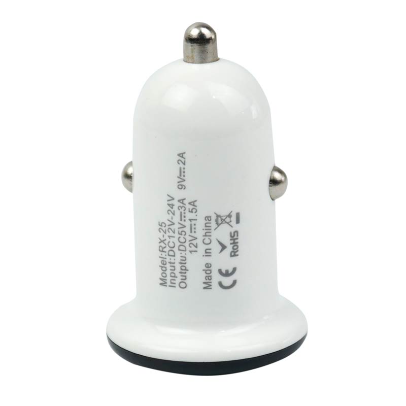 شارژر فندکی فست شارژ RX-25 3A QC3 PD