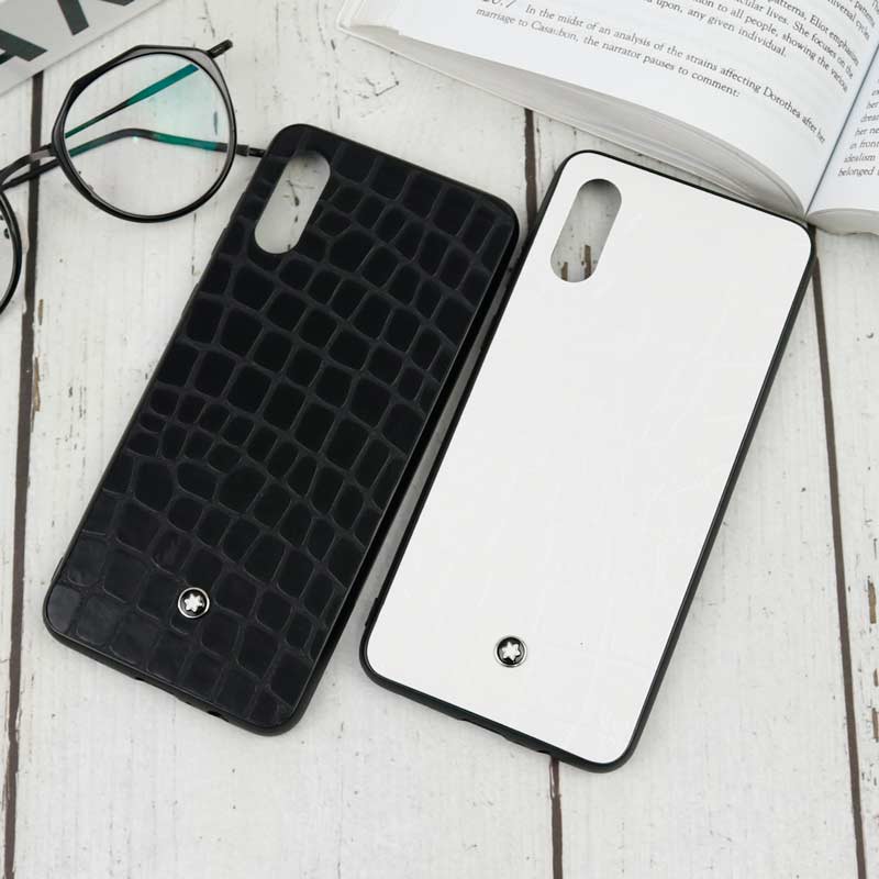 قاب چرمی Mont Blanc سامسونگ Galaxy A02 رنگی