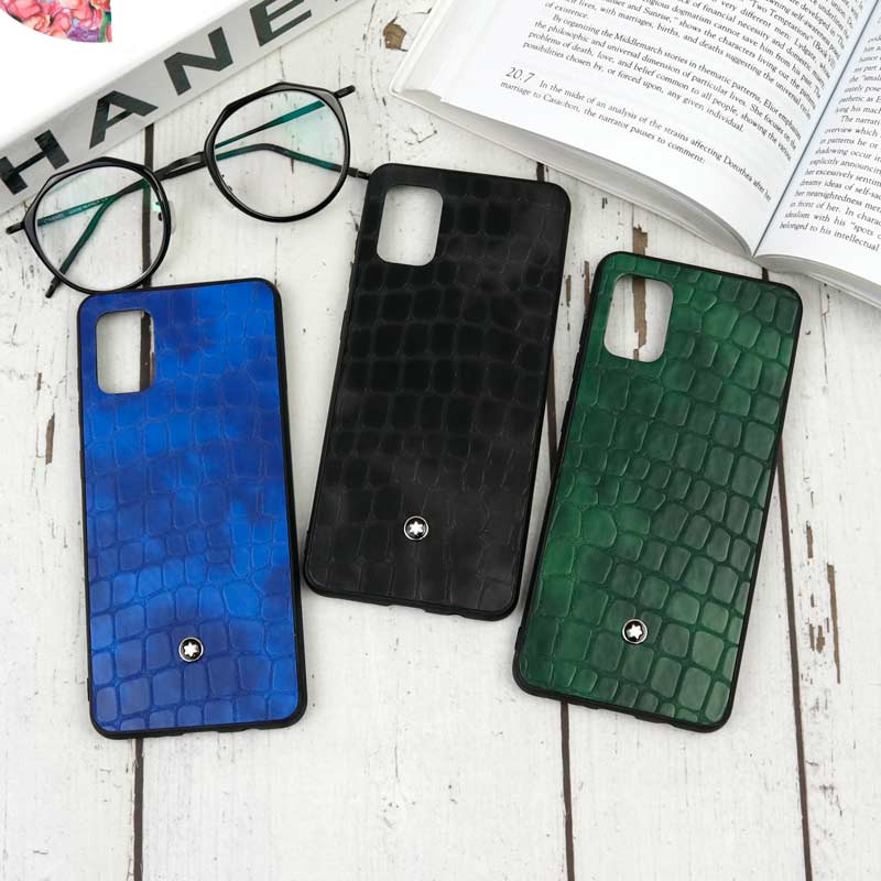 قاب چرمی Mont Blanc سامسونگ Galaxy A31 رنگی