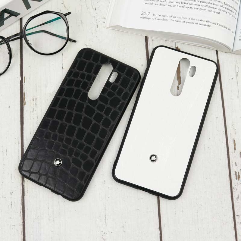 قاب چرمی Mont Blanc شیائومی Redmi Note 8 Pro رنگی