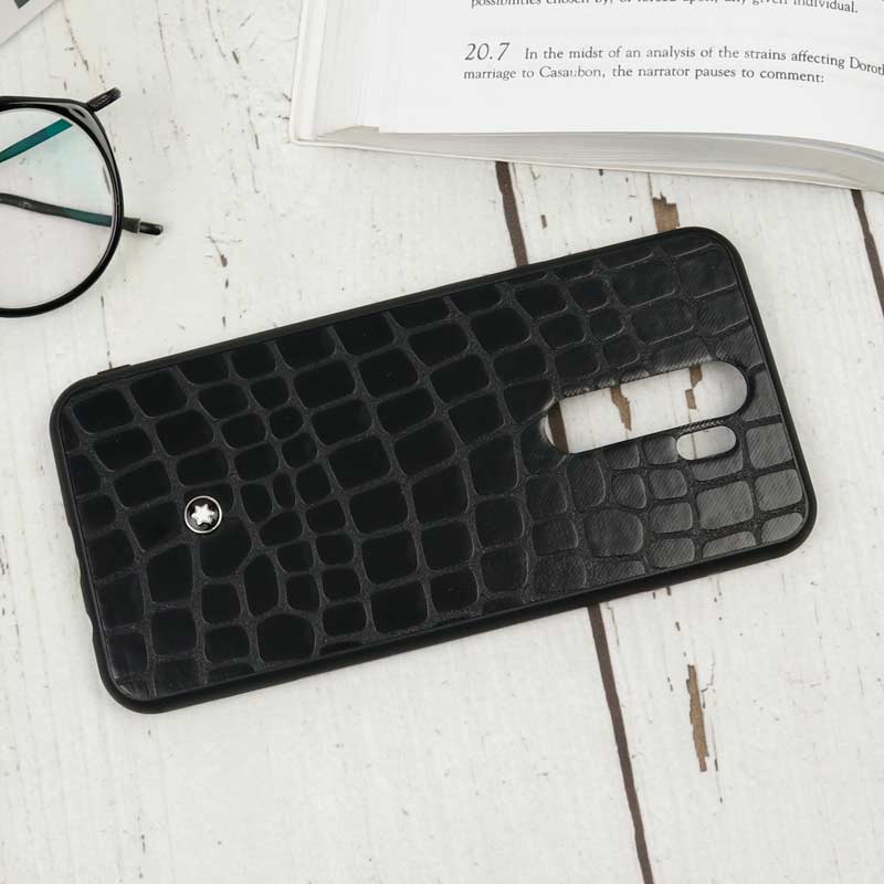 قاب چرمی Mont Blanc شیائومی Redmi Note 8 Pro رنگی