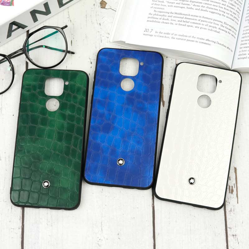 قاب چرمی Mont Blanc رنگی شیائومی Redmi Note 9