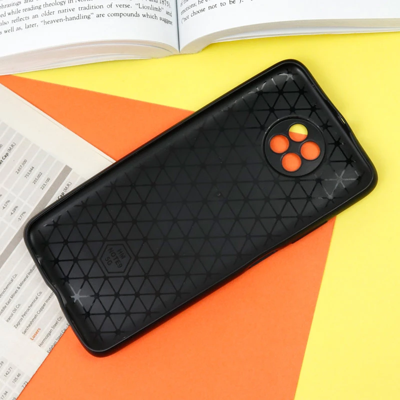 قاب چرمی Mont Blanc شیائومی Redmi Note 9T محافظ لنزدار