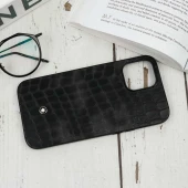 قاب چرمی Mont Blanc آیفون iPhone 12 Pro Max رنگی مشکی