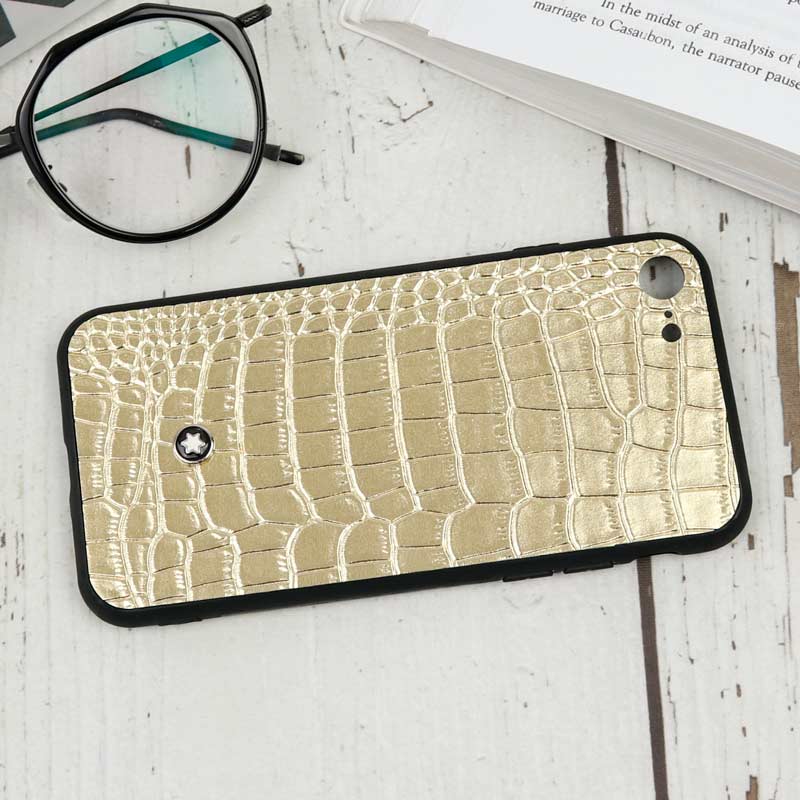 قاب چرمی Mont Blanc رنگی آیفون iPhone 7/8