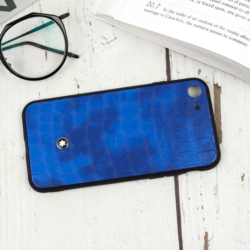 قاب چرمی Mont Blanc رنگی آیفون iPhone 7/8