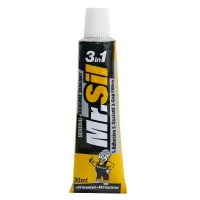 چسب سیلیکونی سه کاره مستر سیل حجم ۳۰ میلی لیتر