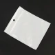 پک سلفونی کابل و شارژر سفید ابعاد 9*9 سانتی متر