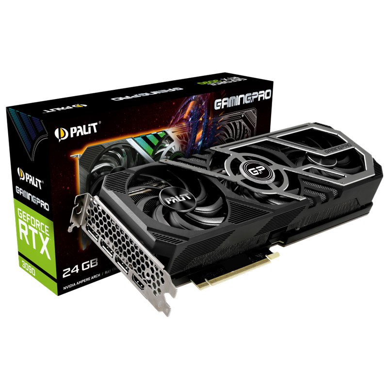 کارت گرافیک Palit GamingPro GeForce RTX3090 24GB GDDR6X 384Bit