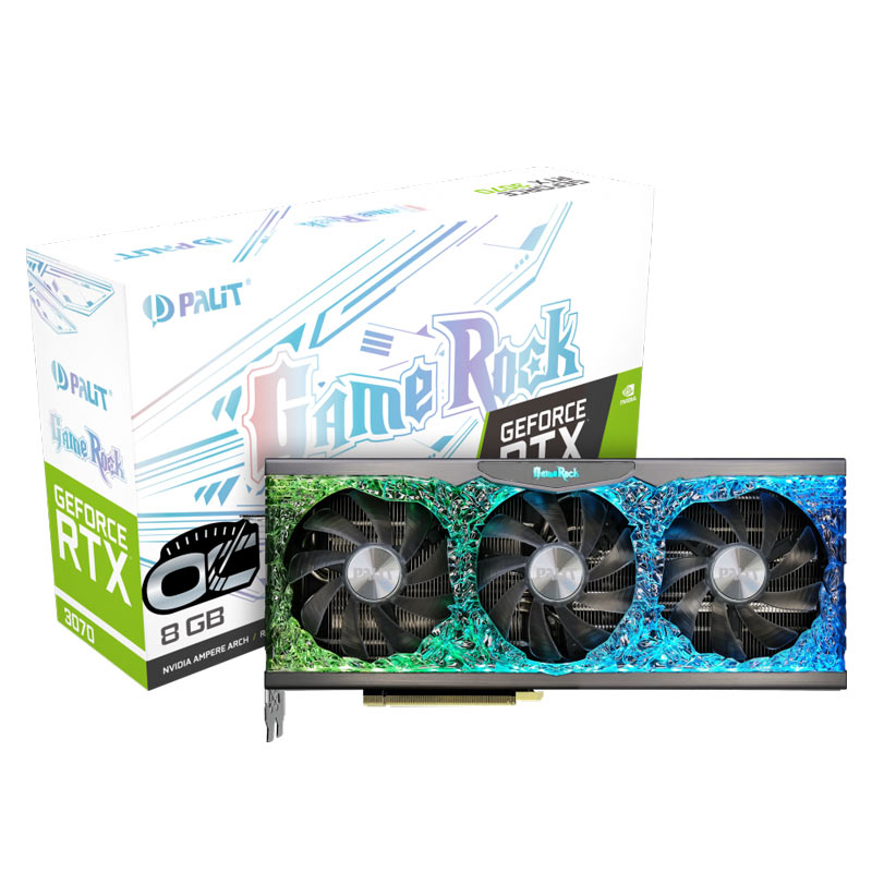 کارت گرافیک Palit GeForce RTX3070 O8G GDDR6 256Bit
