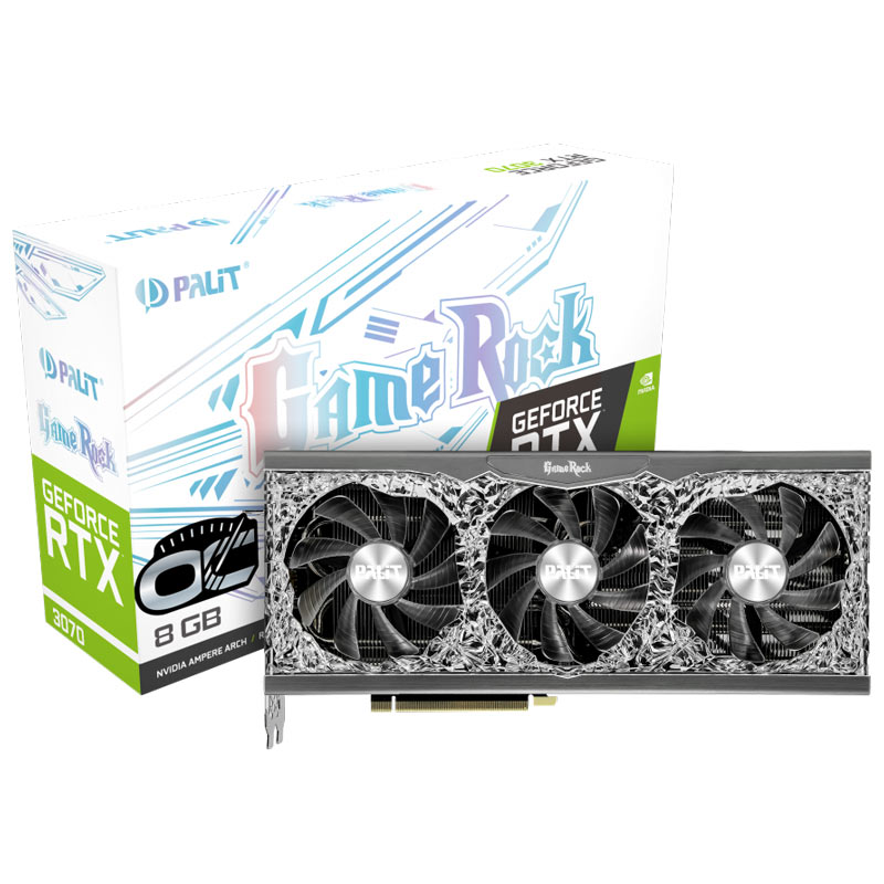 کارت گرافیک Palit GeForce RTX3070 O8G GDDR6 256Bit
