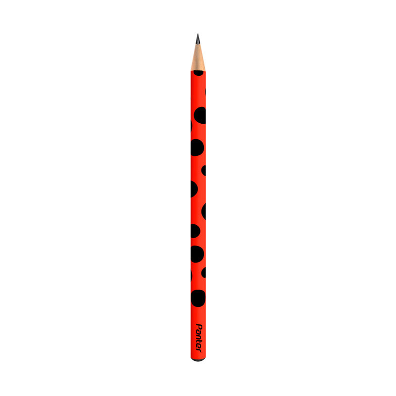 مداد مشکی پنتر Panter Ladybird/BP113-2 بسته 12 عددی