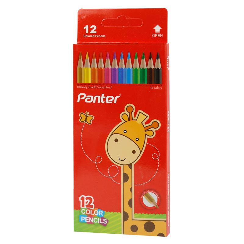 مداد رنگی 12 رنگ پنتر Panter PCP 103-12