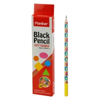 مداد مشکی پنتر Panter Square/BP114-5 بسته 12 عددی