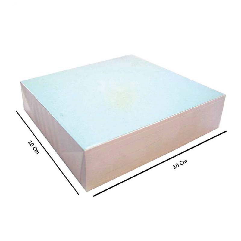 کاغذ یادداشت ۱۰x10cm بسته ۱۰ عددی سفید