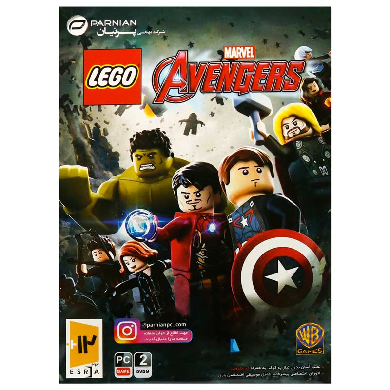 Lego Marvel Avengers PC 2DVD9 پرنیان