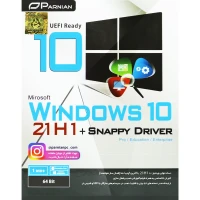 Windows 10 UEFI Ready Pro/Education/Enterprise 21H1 + Snappy Driver 1DVD9 پرنیان