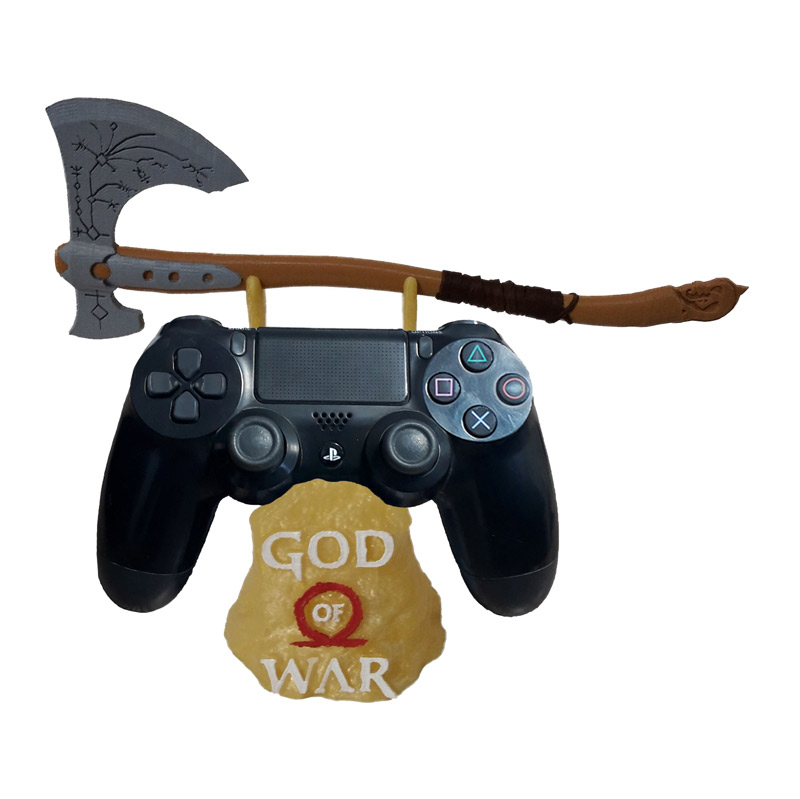 پایه نگهدارنده دسته بازی PS4 طرح God Of War