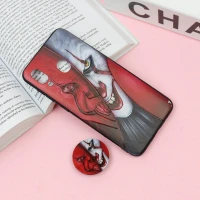 قاب فانتزی برجسته + پاپ سوکت طرح جوکر سامسونگ A20/A30 سری F