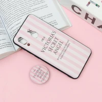 قاب فانتزی برجسته + پاپ سوکت طرح ویکتوریا سامسونگ A20/A30 سری F