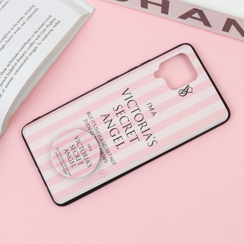 قاب فانتزی برجسته + پاپ سوکت طرح ویکتوریا سامسونگ Samsung Galaxy A42 5G سری F
