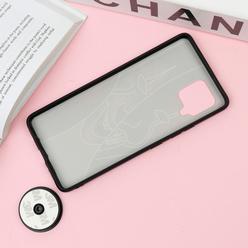قاب فانتزی برجسته + پاپ سوکت طرح IT سامسونگ Samsung Galaxy A42 5G سری F