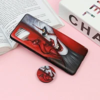 قاب فانتزی برجسته + پاپ سوکت طرح IT سامسونگ Samsung Galaxy A42 5G سری F