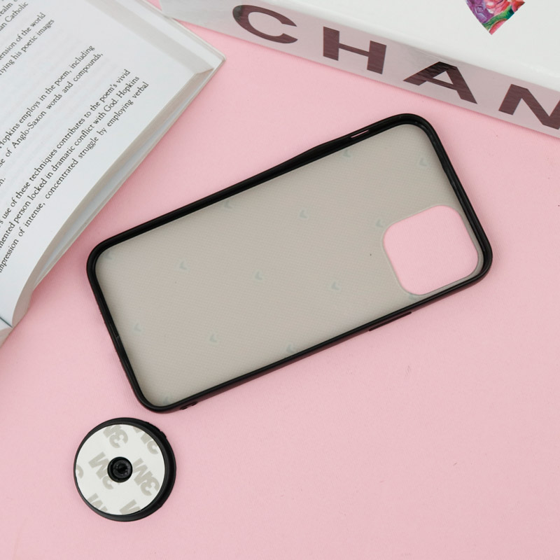 قاب فانتزی برجسته + پاپ سوکت طرح قلب iPhone 12 /12 Pro سری F