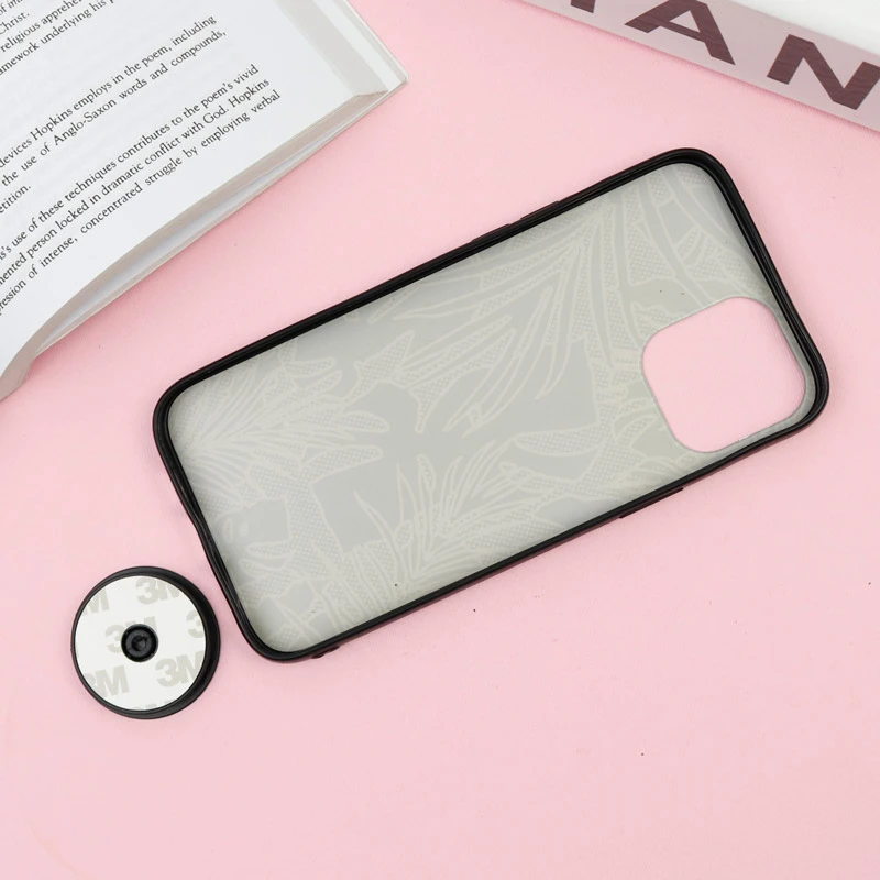 قاب فانتزی برجسته + پاپ سوکت طرح گل iPhone 12 Pro Max سری F