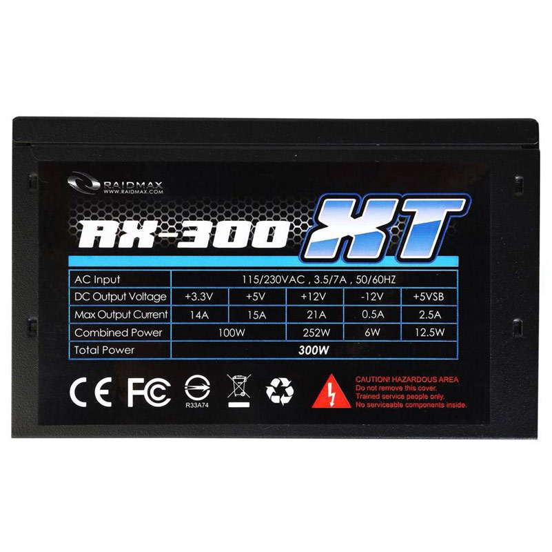 پاور 300 وات ریدمکس Raidmax RX-300XT
